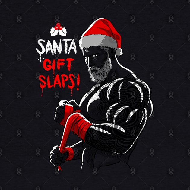 Santa Claus gift slaps by albertocubatas